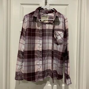 Garage Maroon Flannel